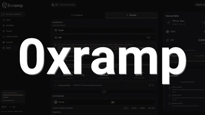 Capa do projeto 0xRamp