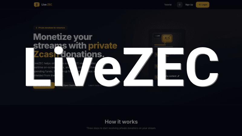 Capa do projeto LiveZEC